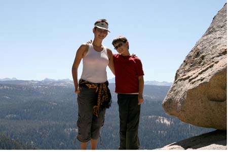 14 Val&Joe standing on college rock