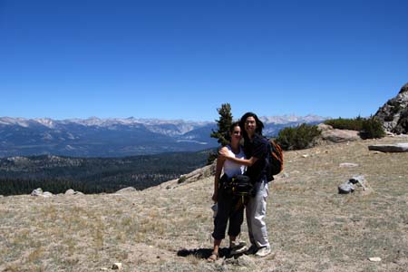 17 Val&Daniel at view of eastern peaks